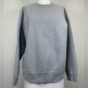 Wood Wood Women's Organic Cotton Crewneck Sweatshirt Light Grey - Size Large